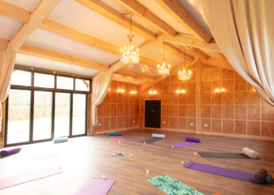 yoga retreat space